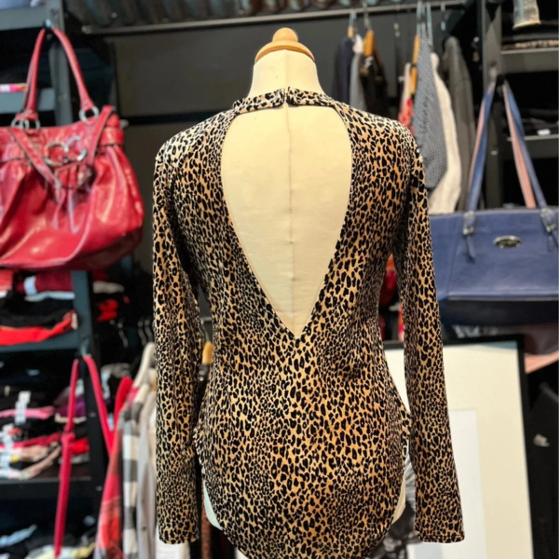 Leopardmönstrad body från H&M Divided - 1