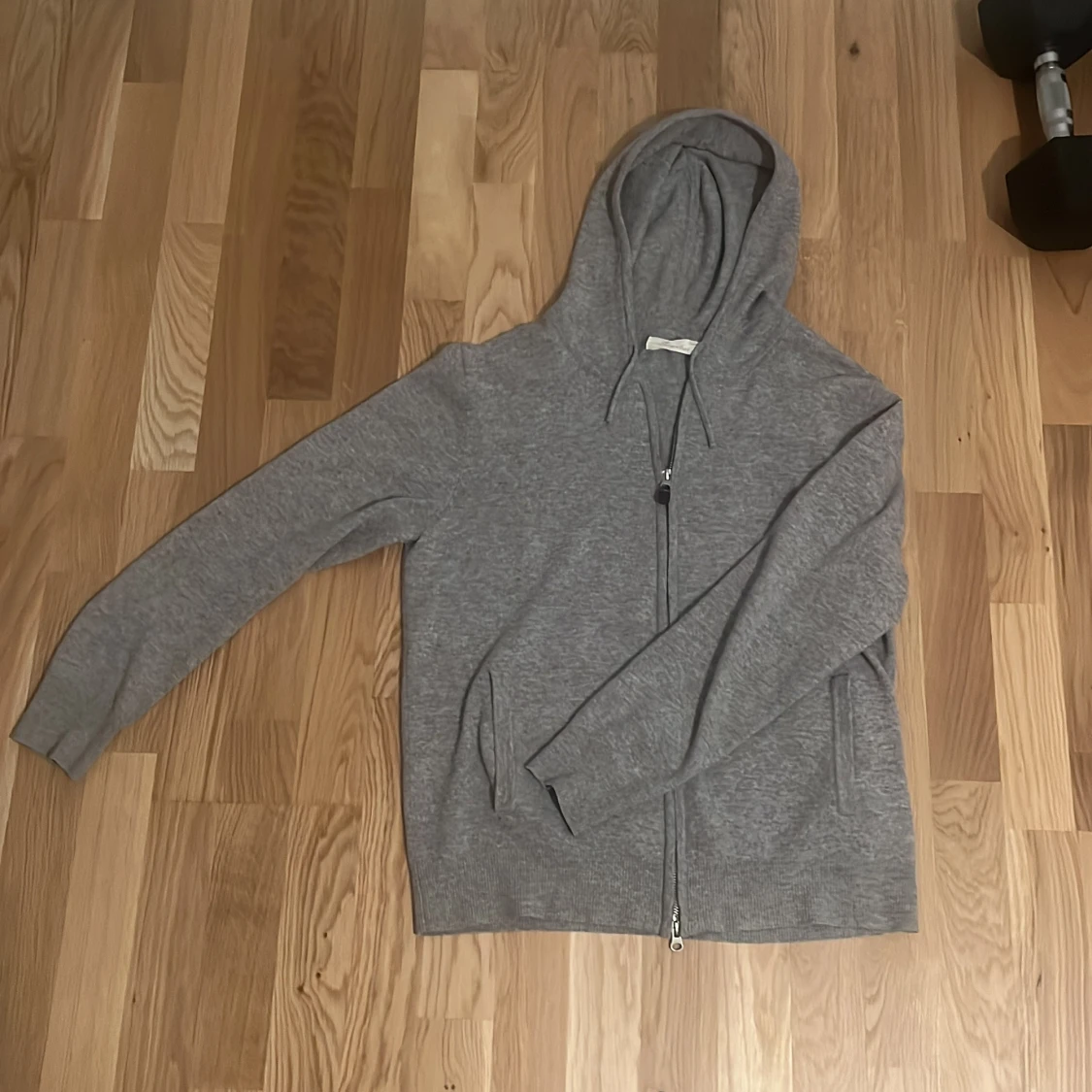 Grå Sayless Kashmir zip up