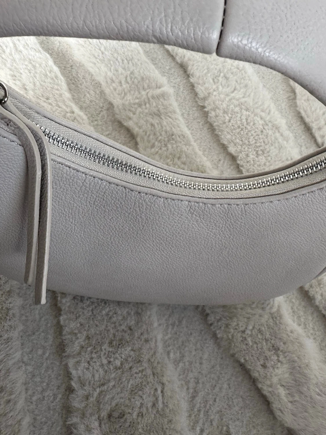 Beige axelväska  - 3