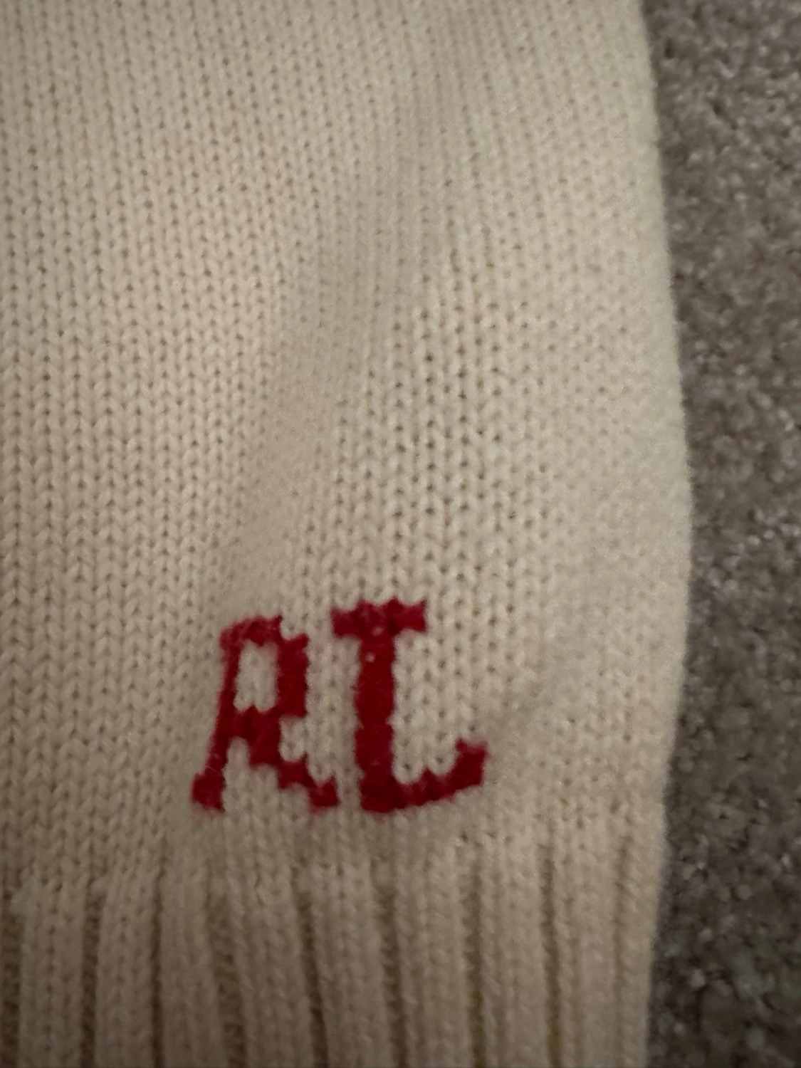 Vit stickad tröja Polo Ralph Lauren - 2