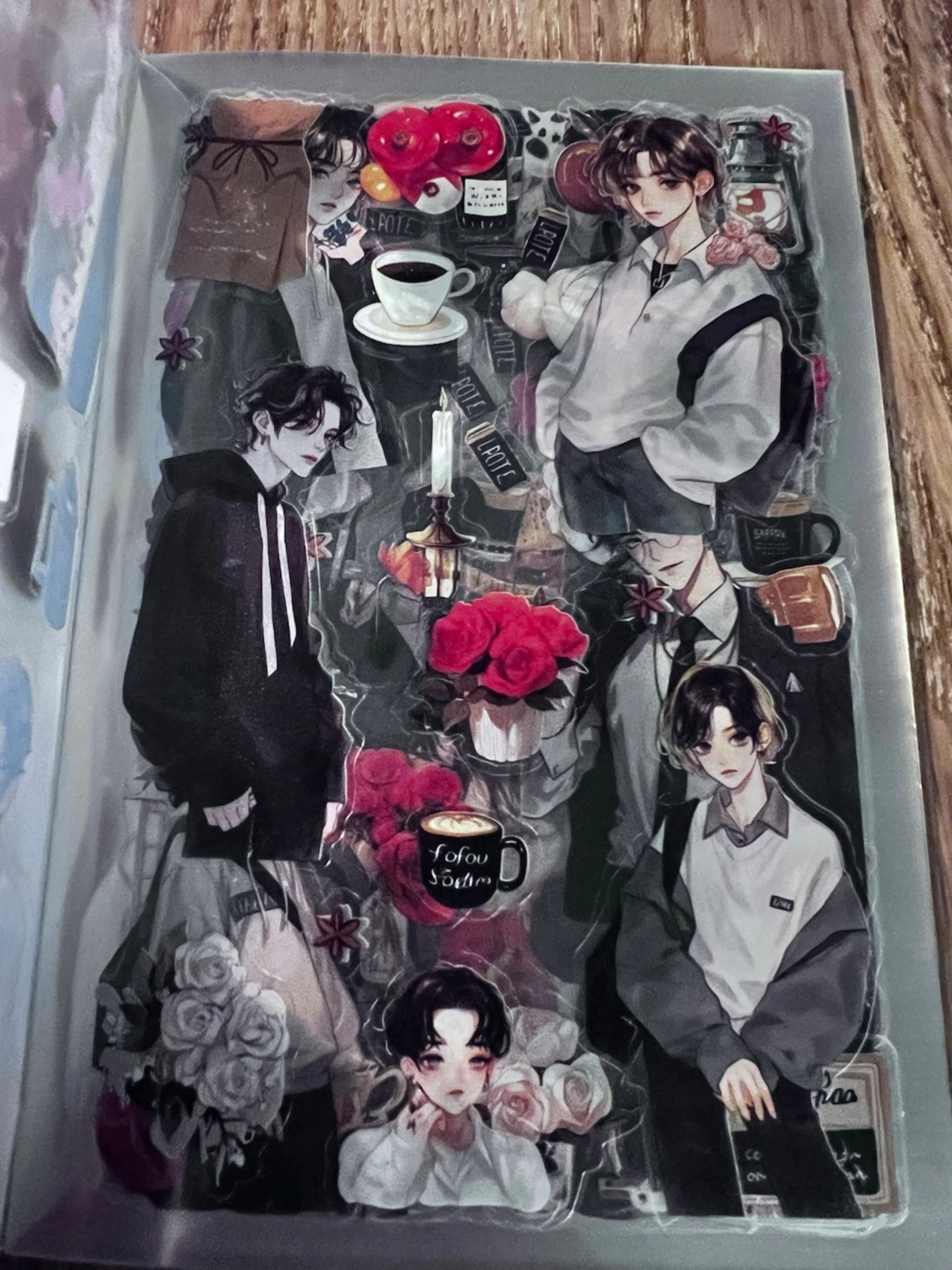 Klistermärken- Rose Boy Sticker Book - 5