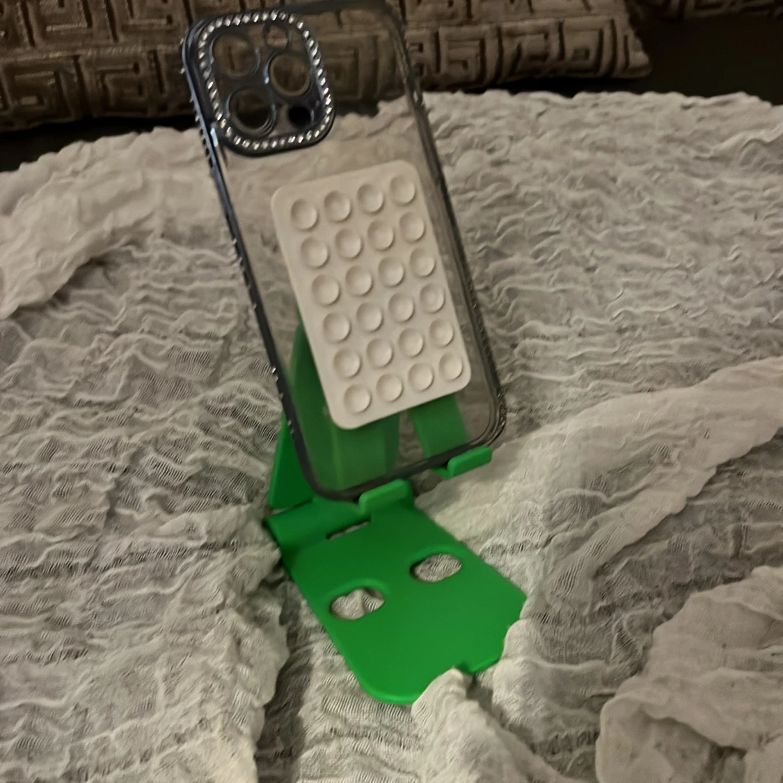 Grön justerbar mobilställ - 2