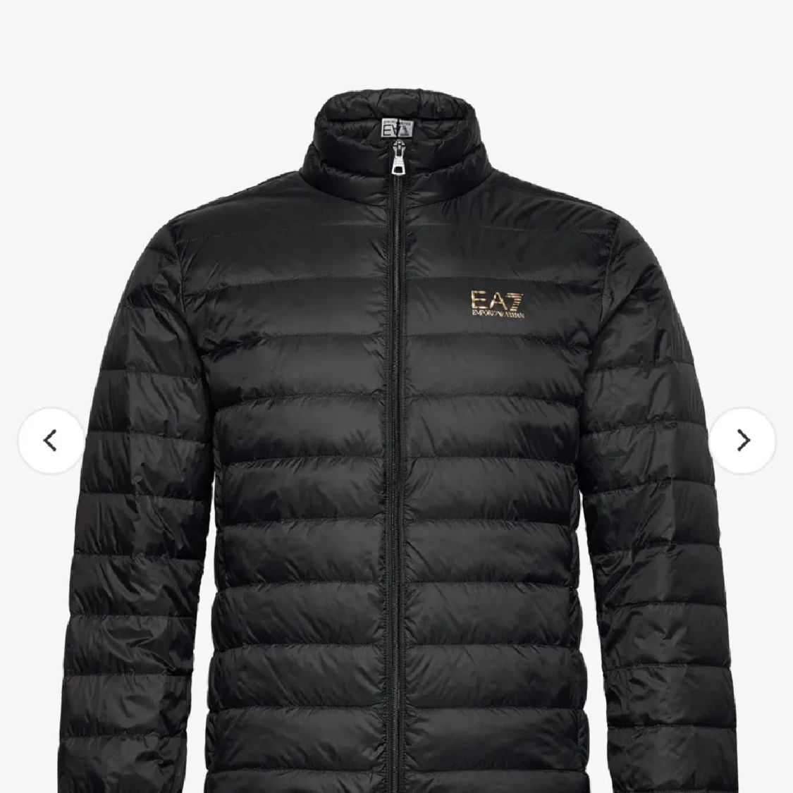 Svart pufferjacka från EA7 Armani