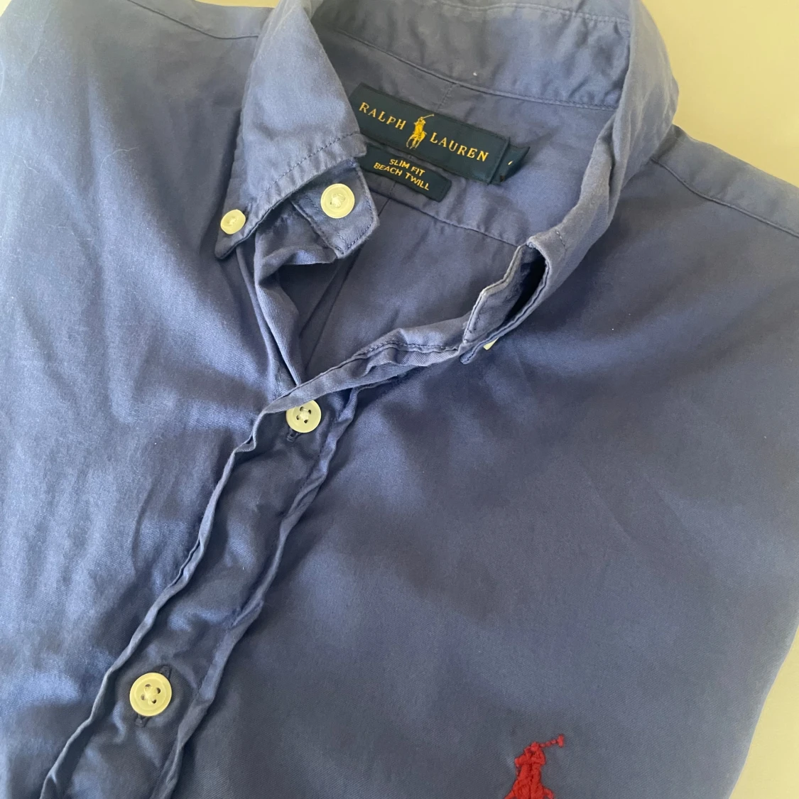 Blå skjorta från Ralph Lauren Slim Fit - 1