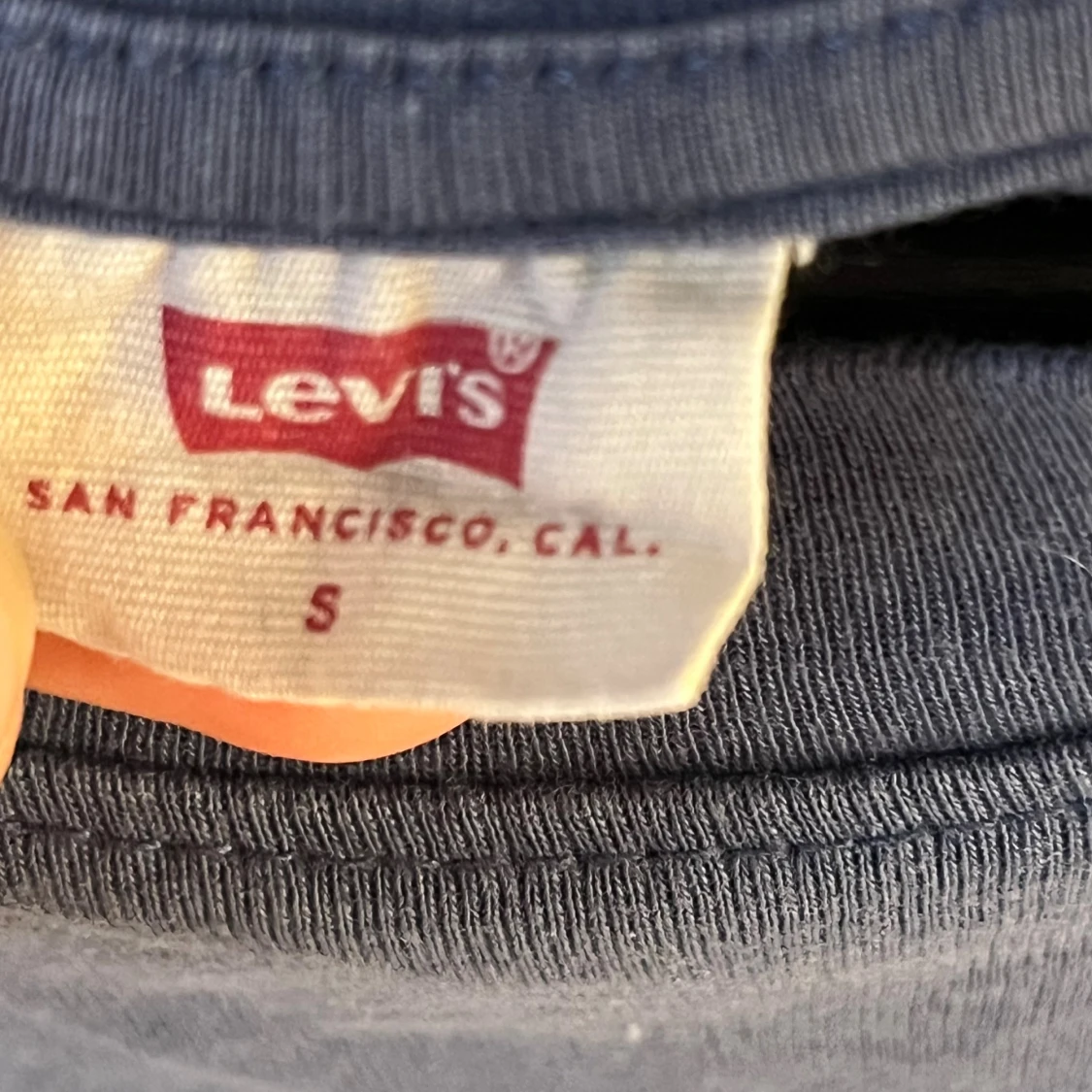 Blå t-shirt från Levi's  - 1