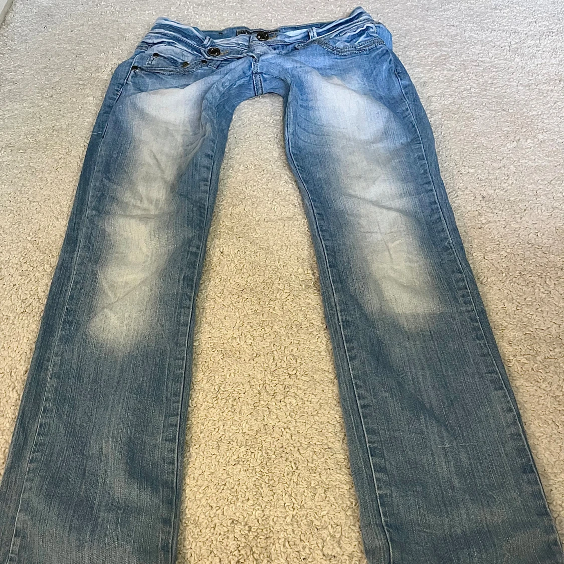 Lågmidjade jeans - 2