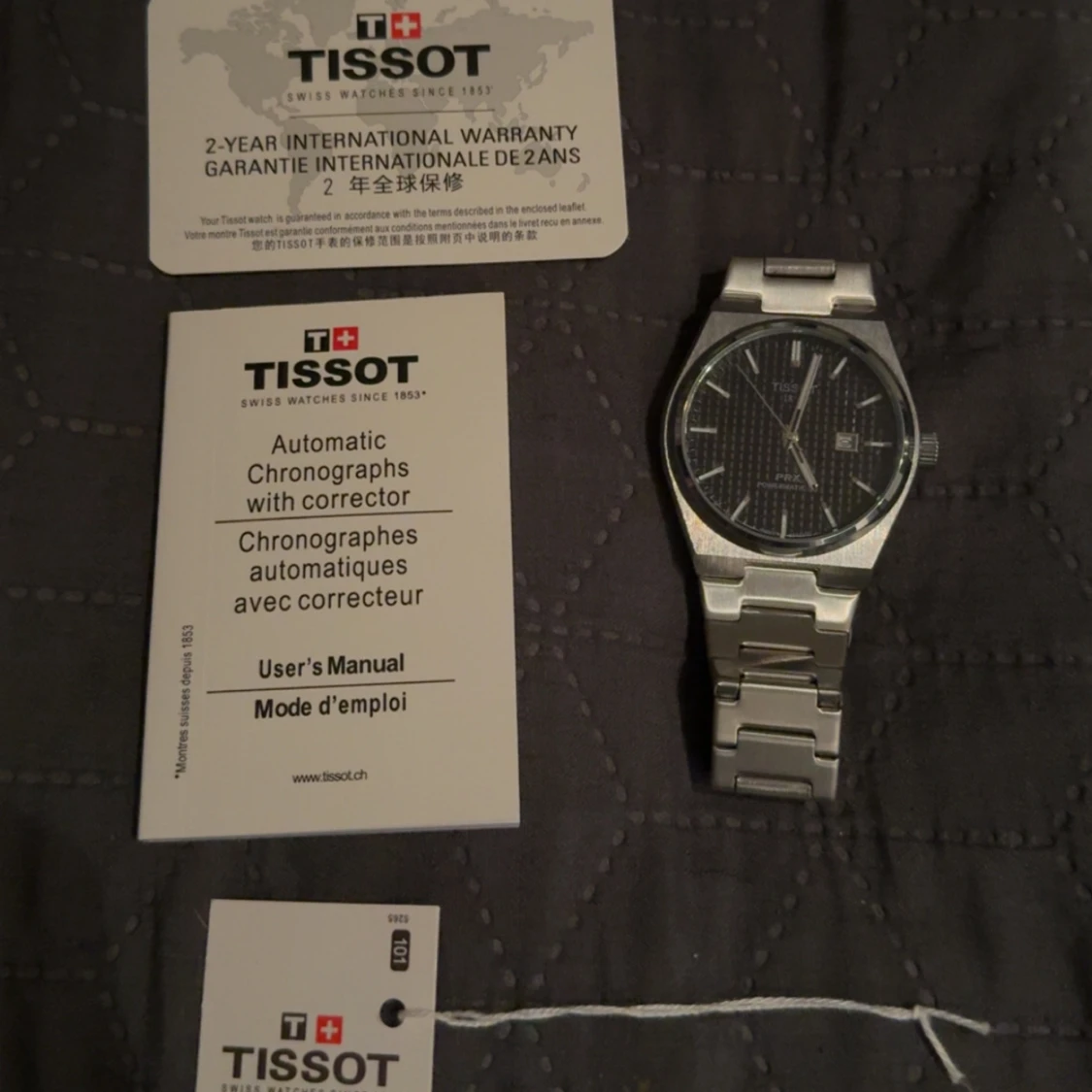 Silver klocka från TISSOT - 1