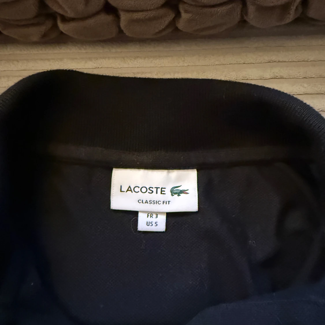 Svart piké från Lacoste classic fit - 2