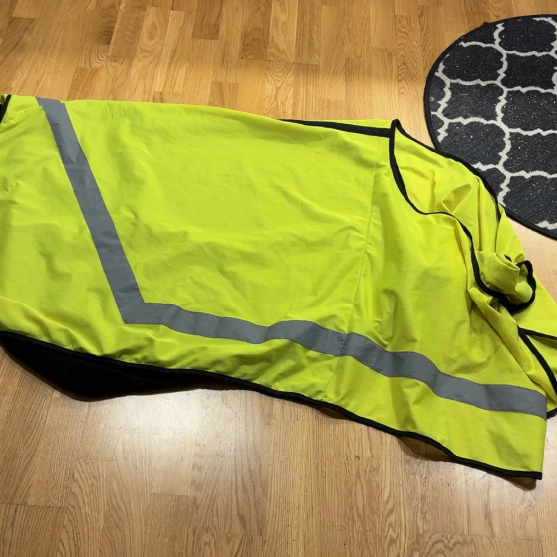 Reflex täcke gul och orange + benskydd  - 1