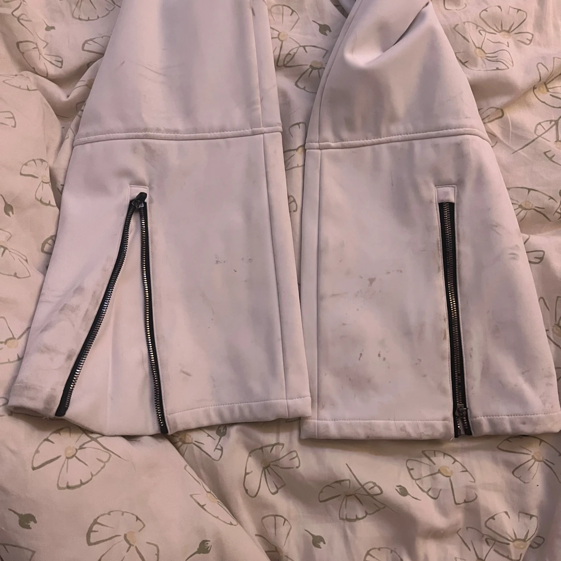 Vita skid byxor  - 4