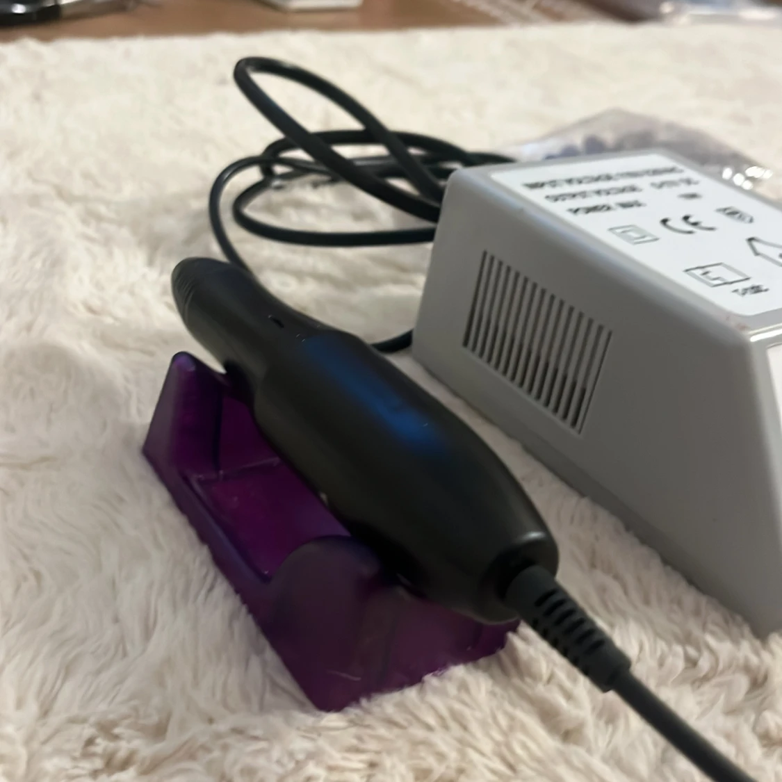 Elektrisk nagelfil med tillbehör - 4