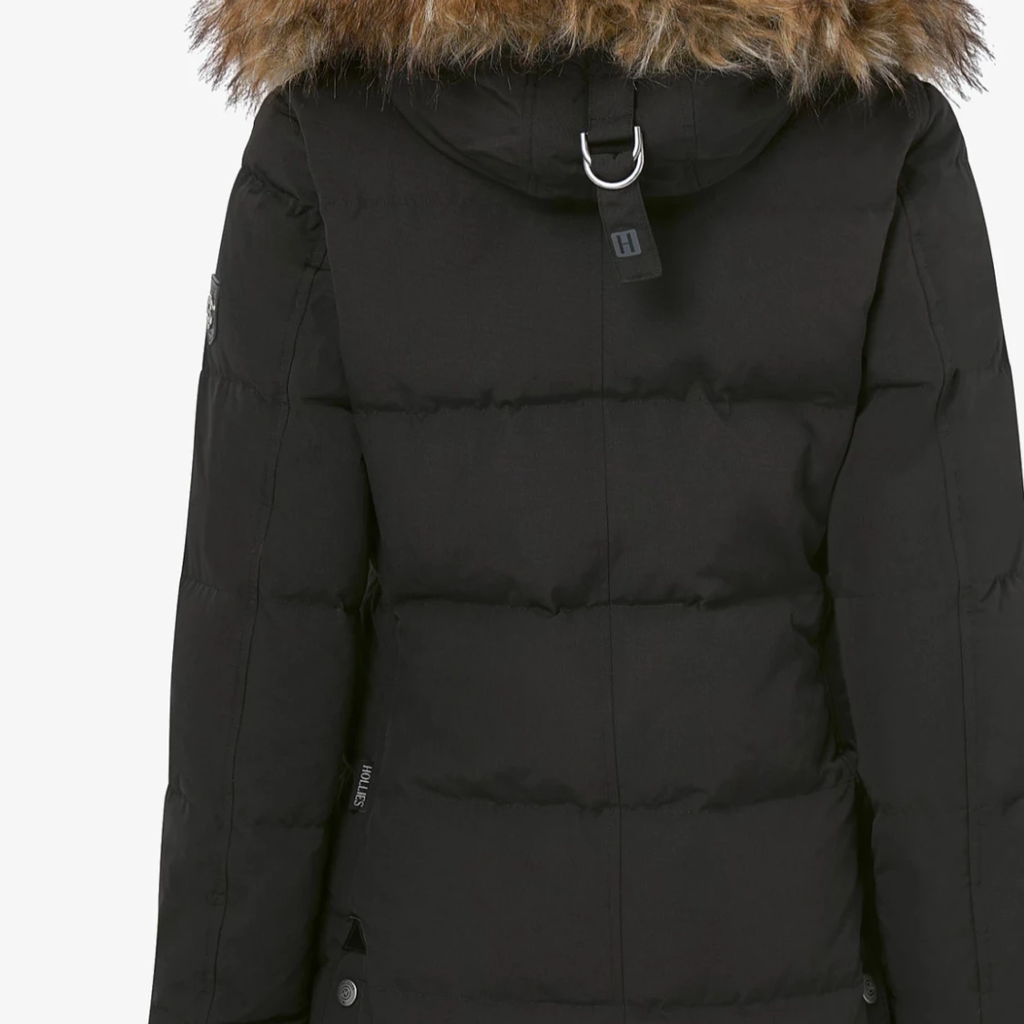 Svart dunjacka från Hollister