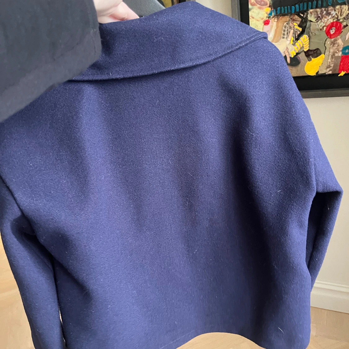 Mörkblå kappa från  Design by Si XS/S - 1