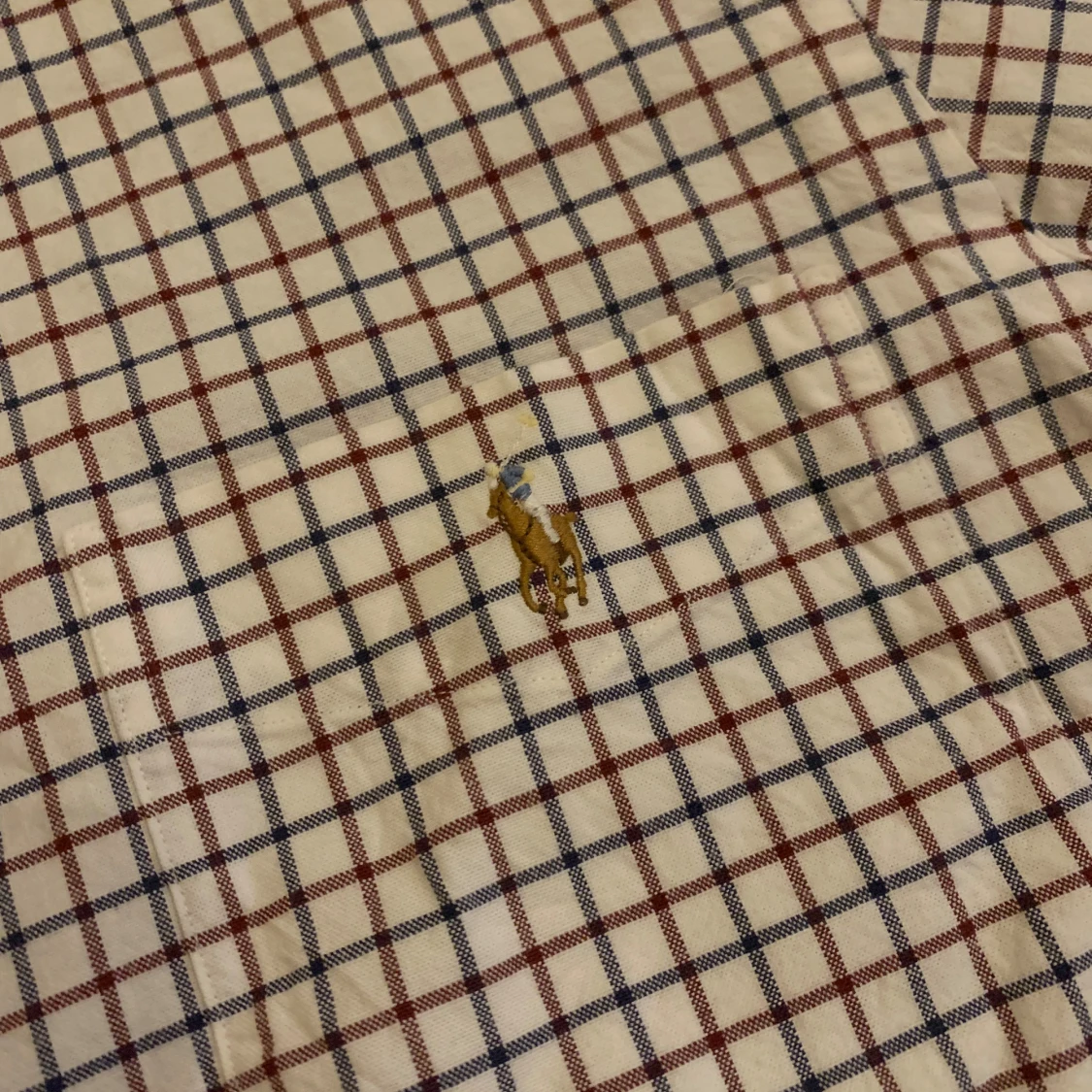 Rutig vit skjorta från Ralph Lauren - 1