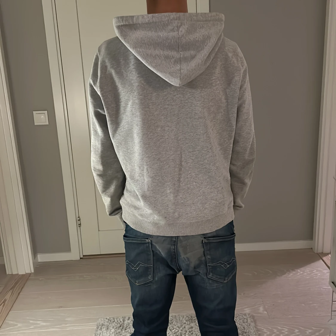 Grå hoodie från Stenströms - 2