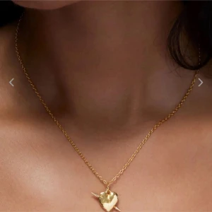 Maria Nilsdotter halsband  - Maria Nilsdotter halsband guld i ny stick                  Ask ingår