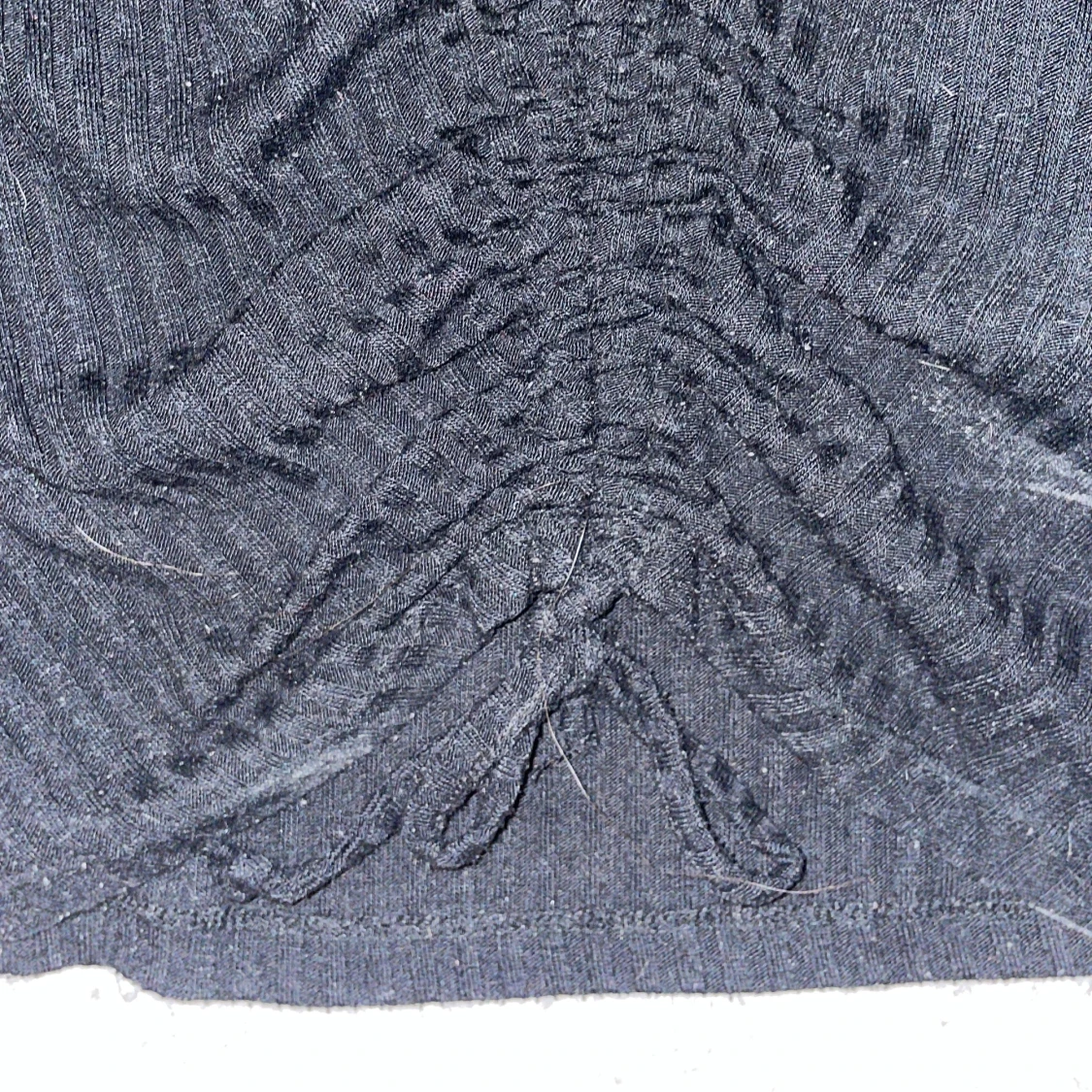 Svart croppad topp från FB Sister - 1