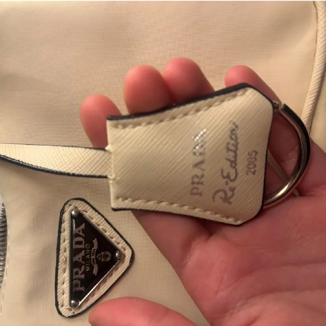 Beige Axelväska - 1