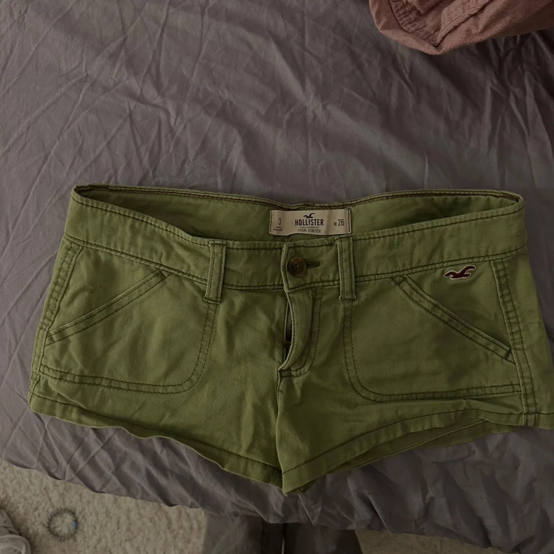 Gröna shorts från Hollister - 2