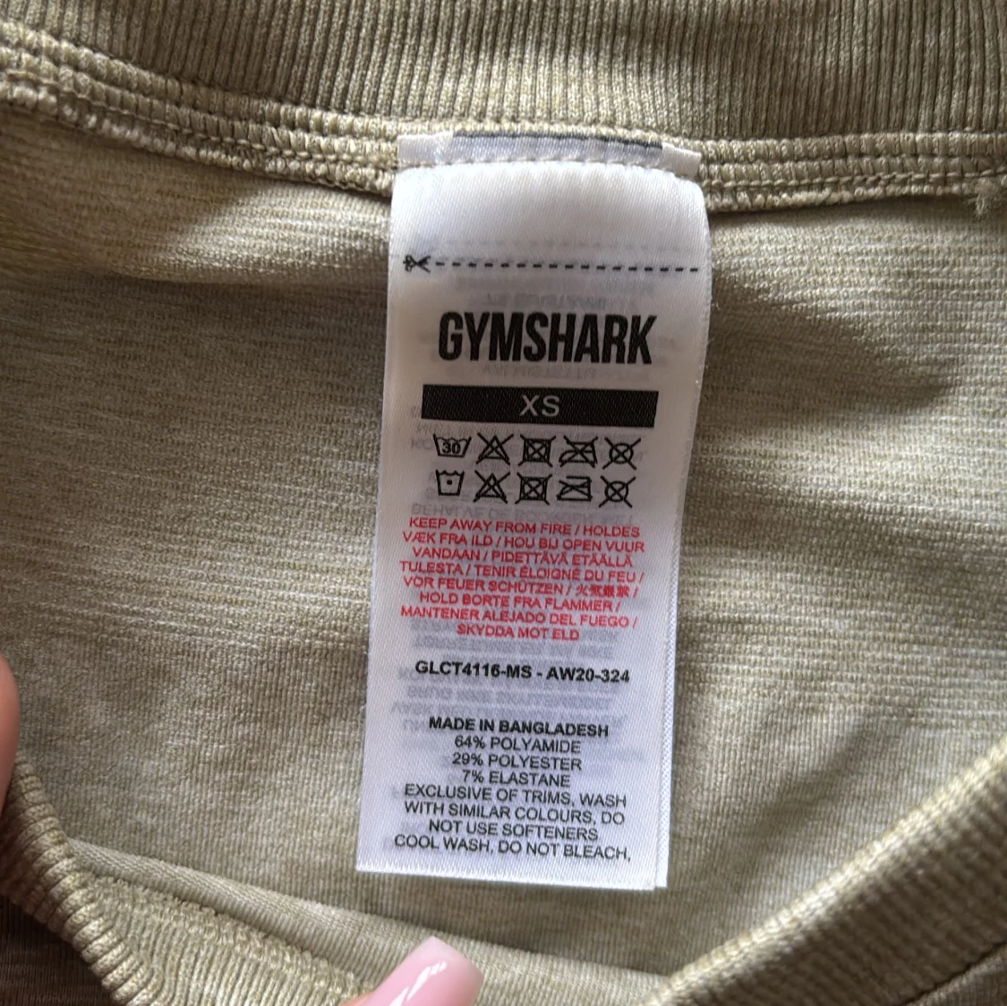 Beige tröja från Gymshark - 2