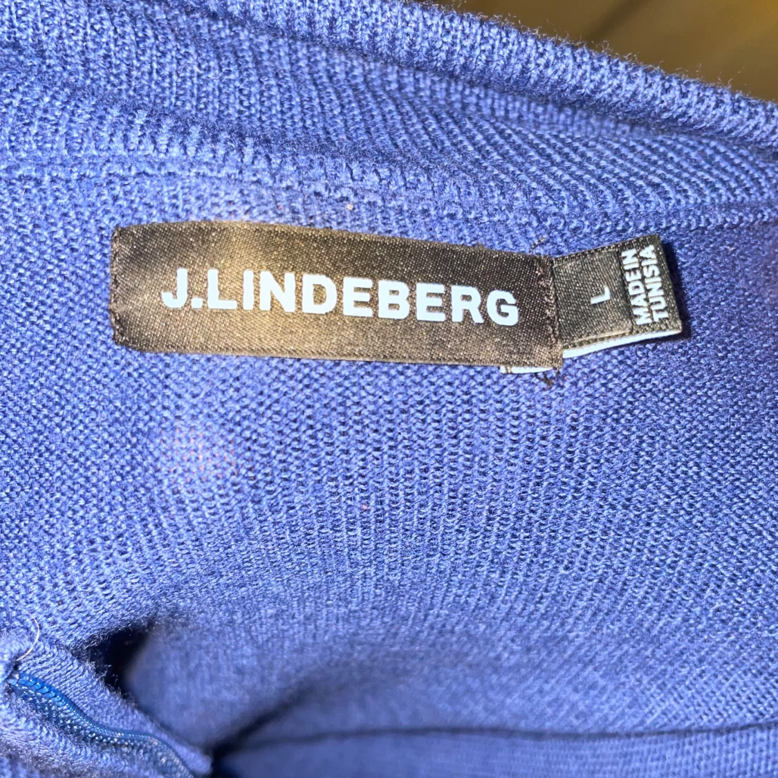 Blå halfzip från J.Lindeberg - 4