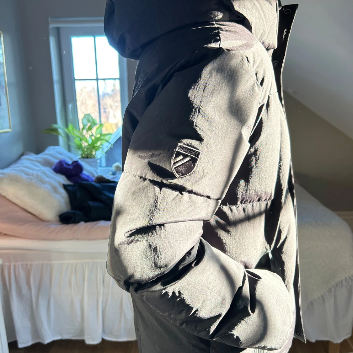 Svart pufferjacka från Superdry - 1