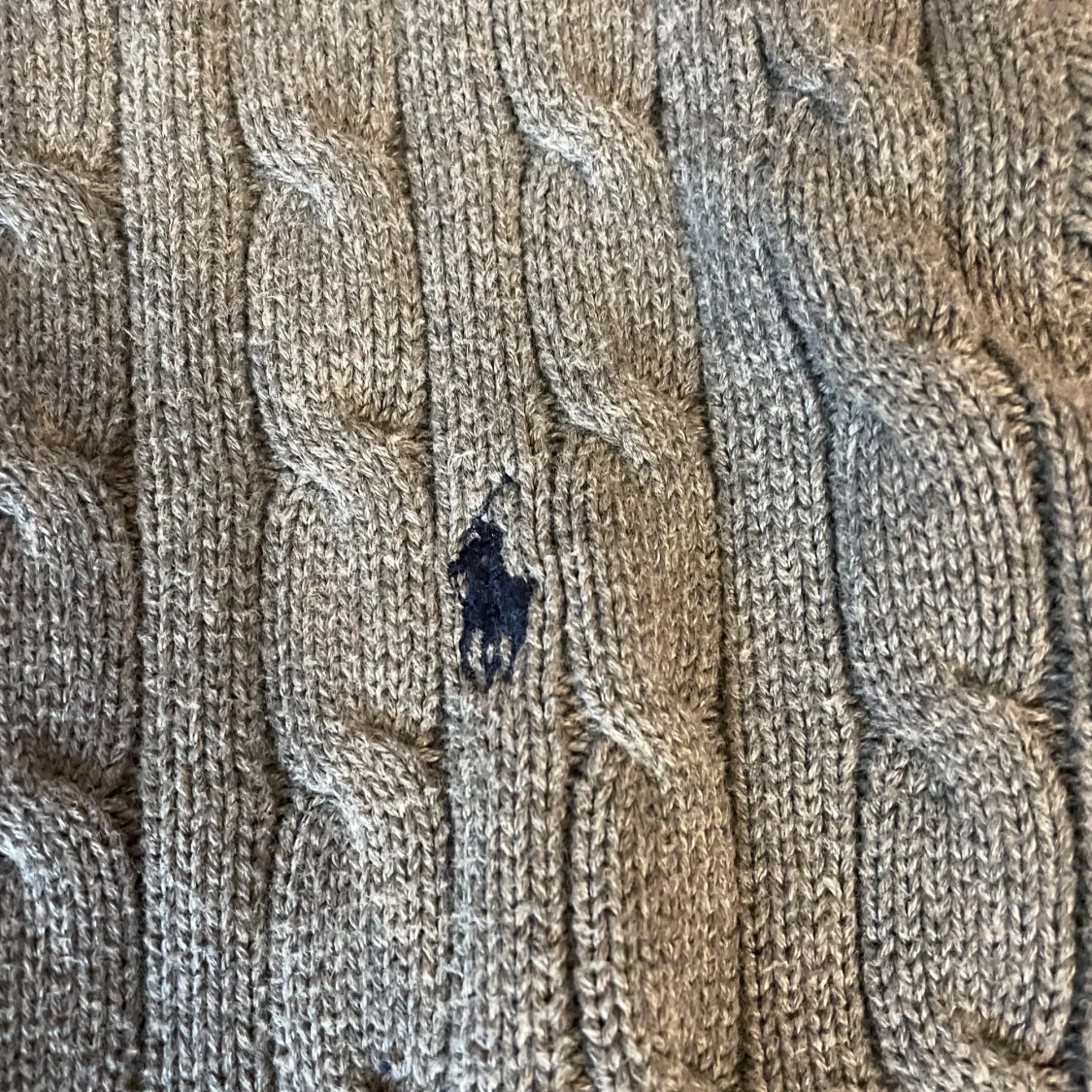 Grå stickad tröja från Polo Ralph Lauren - 91