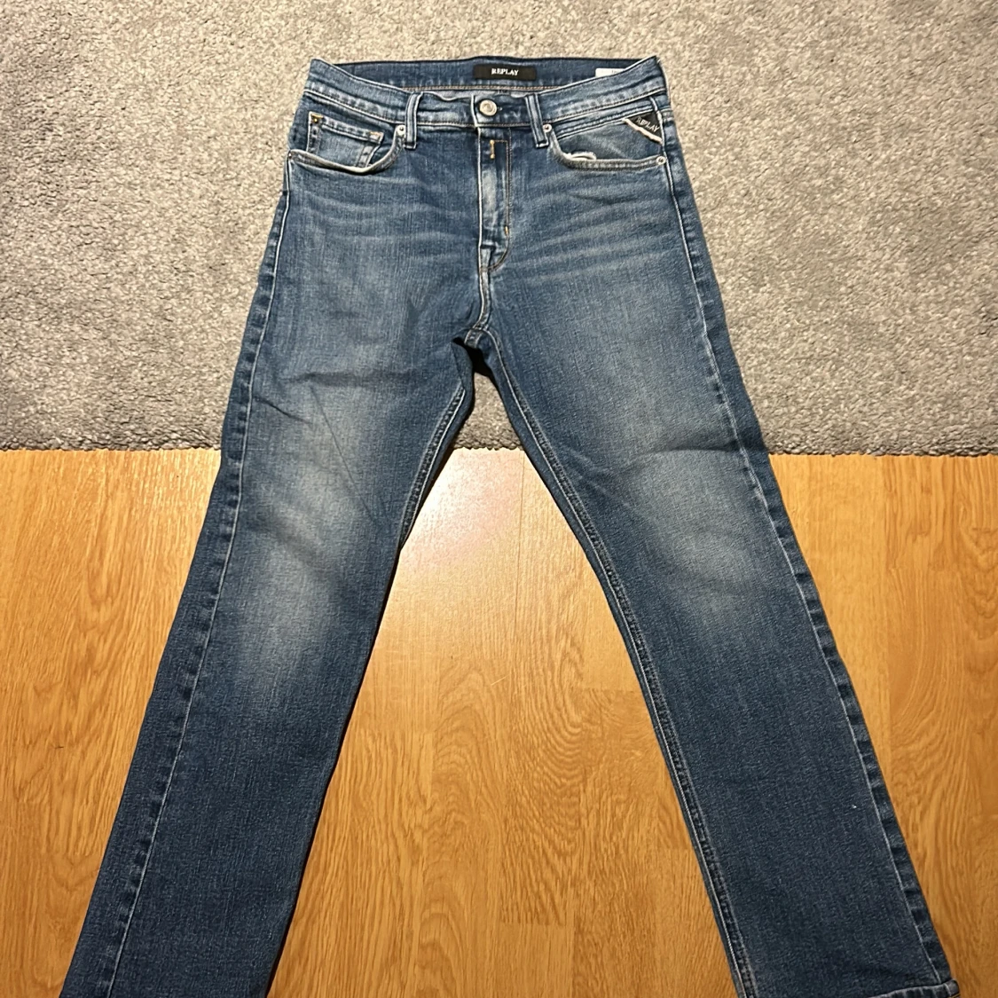 Blå jeans från Replay - 90