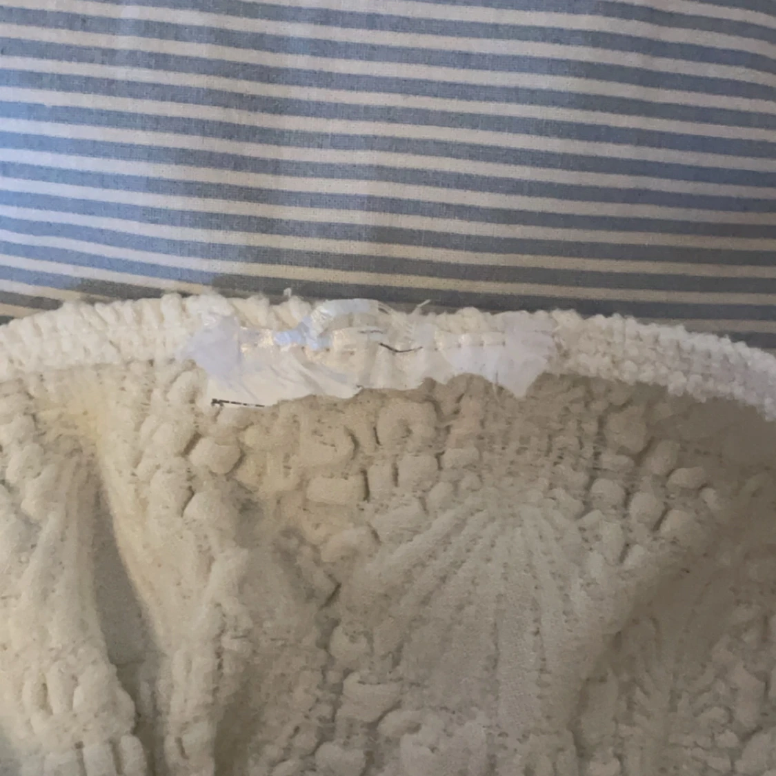 Vit oneshoulder topp - 91