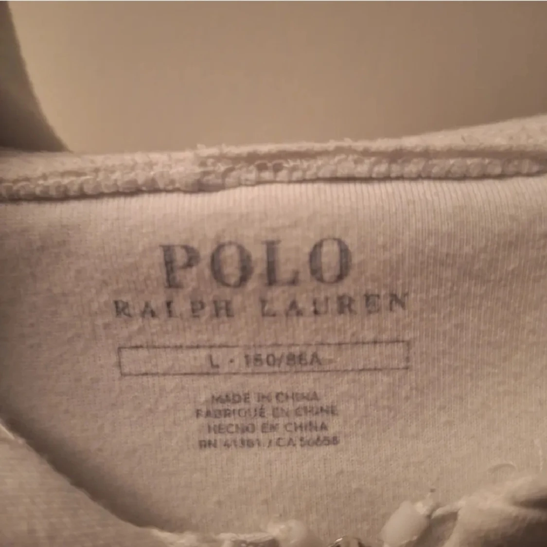 Vit hoodie från Polo Ralph Lauren - 90