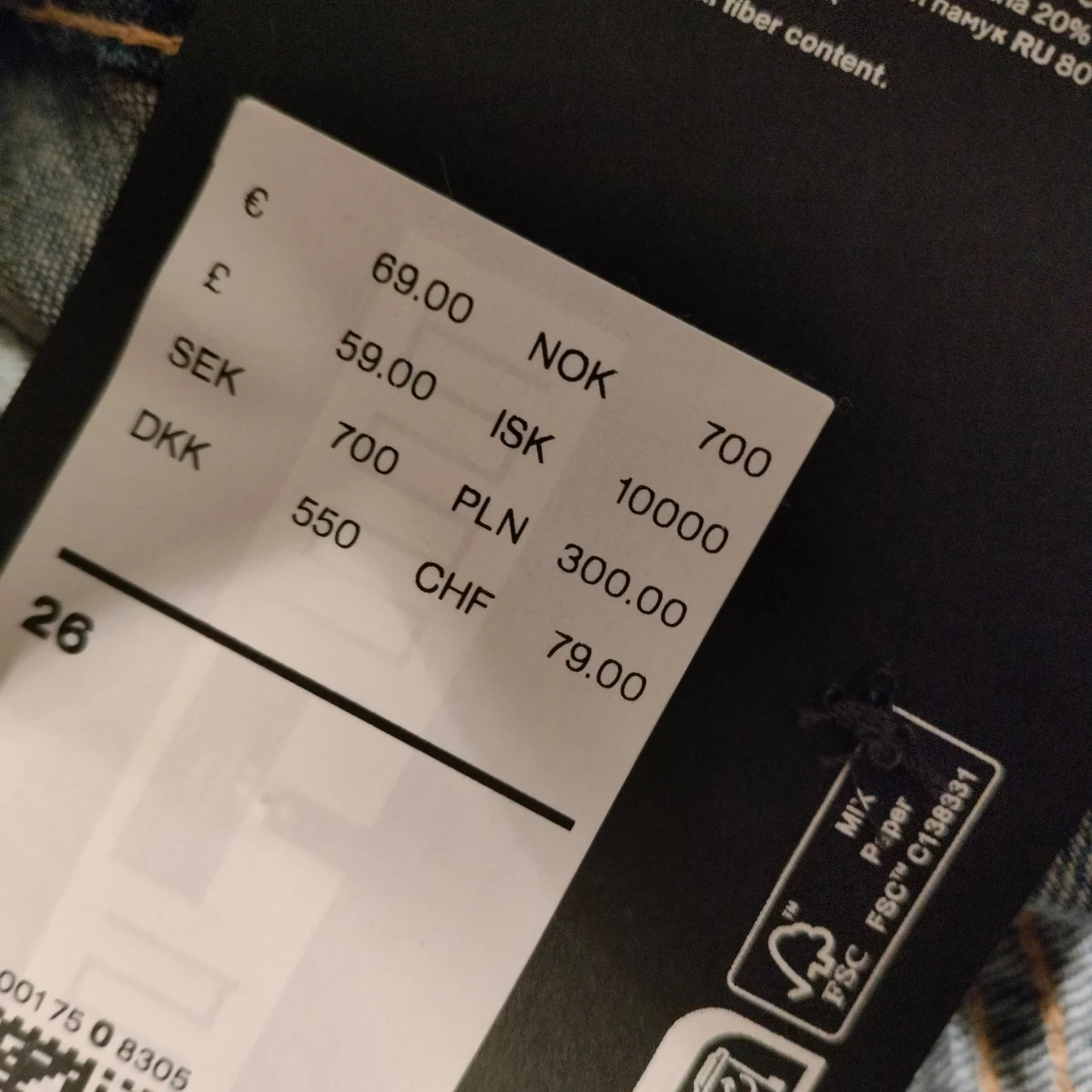 Blå bootcut jeans från Weekday - 92