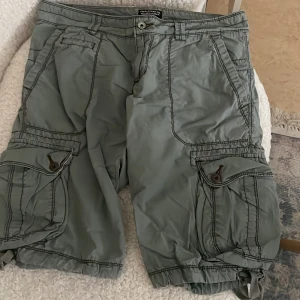 Raulph Lauren - Vintage mörk gröna cargo shorts från Raulph Lauren
