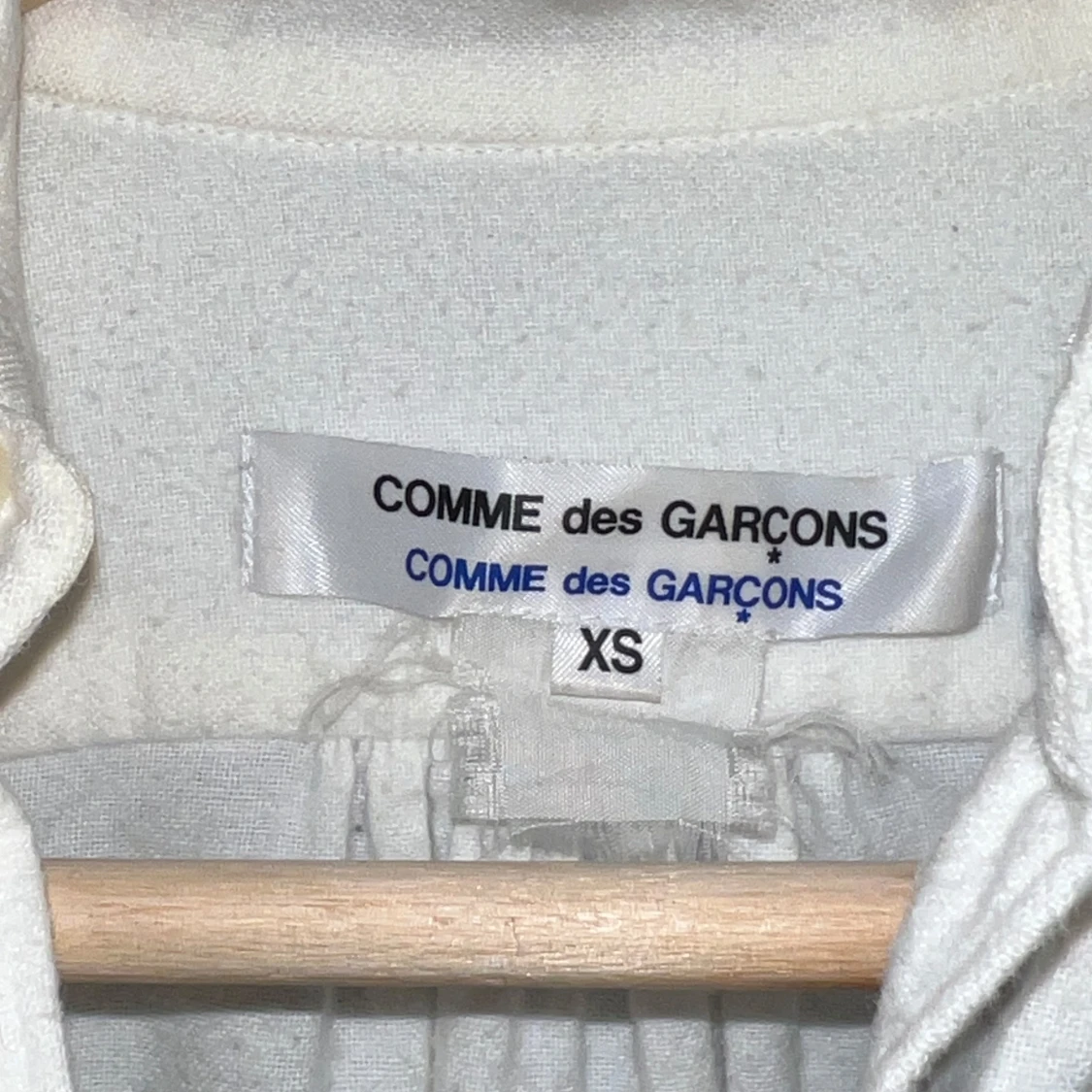 Vit skjorta / klänning från Comme des Garçons - 2