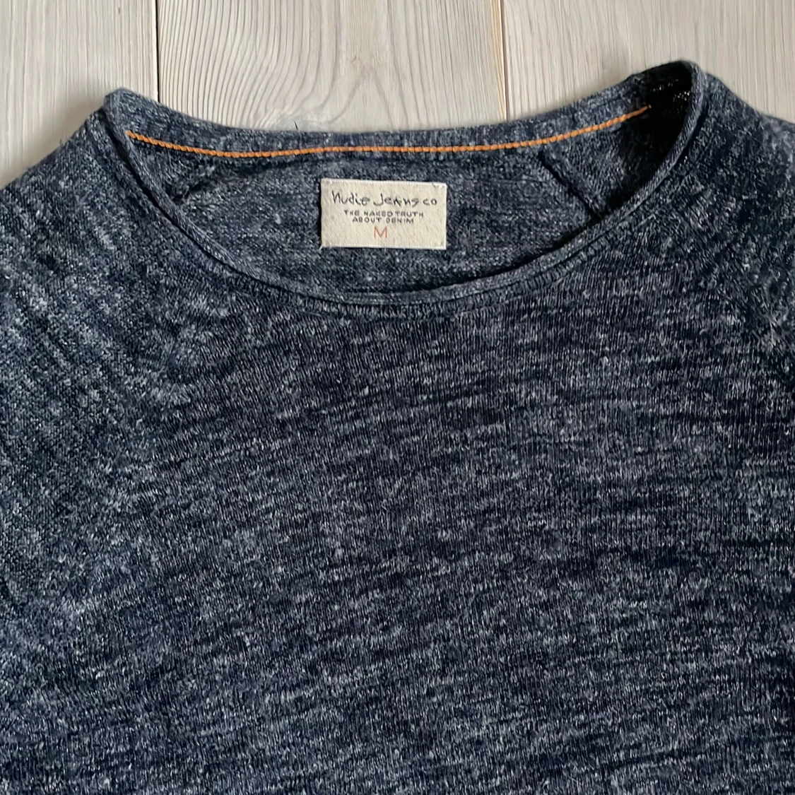 Stickad tröja nudie - 1