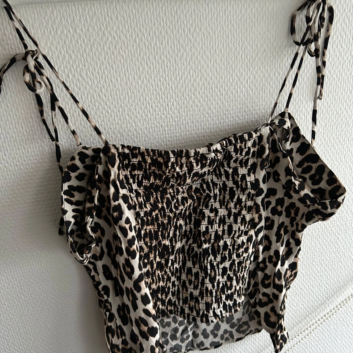 Leopardmönstrad topp - 90