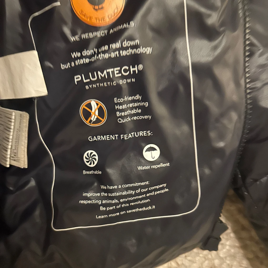 Svart pufferjacka från Save the Duck - 91