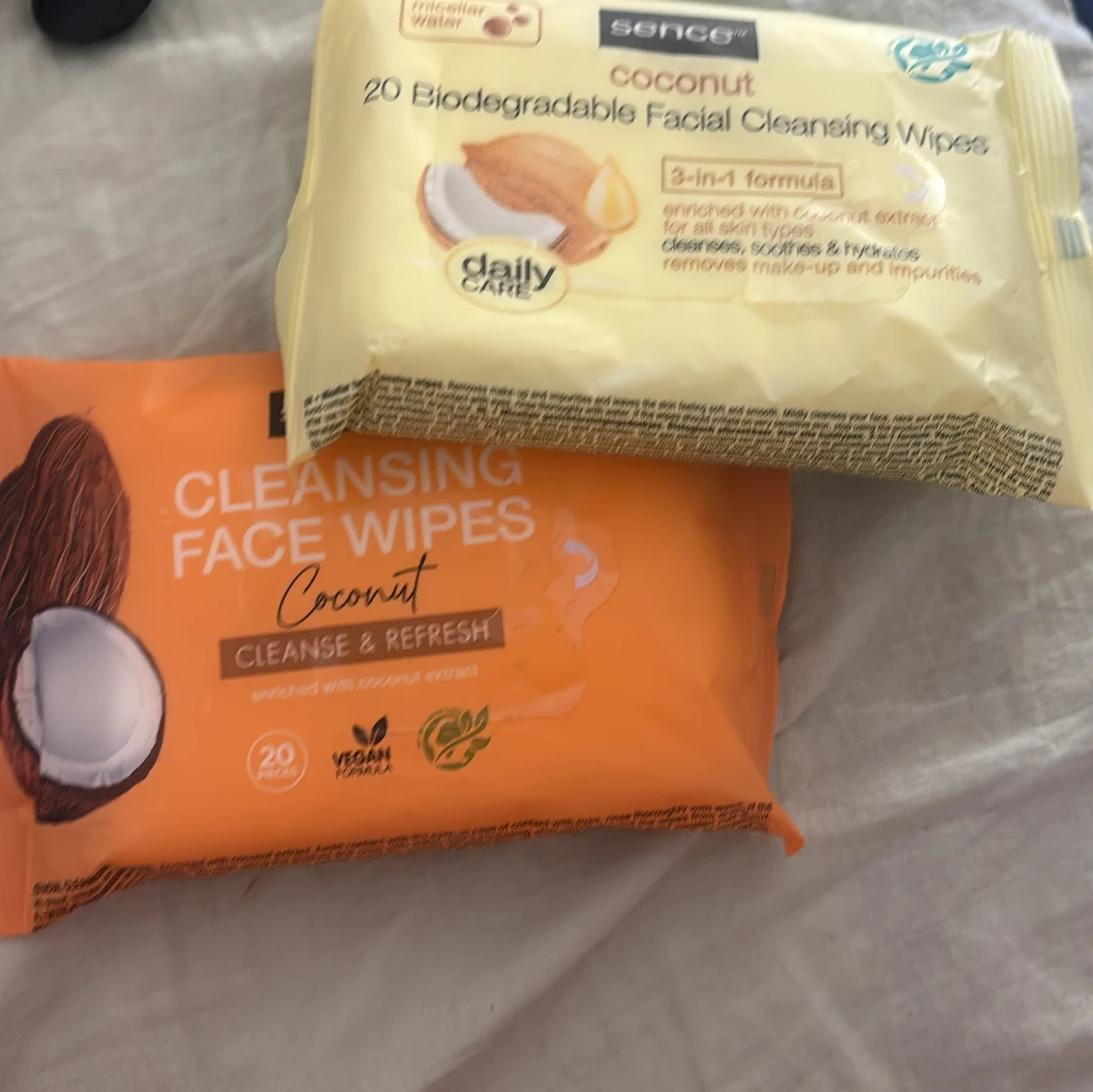 Rengöringsservetter med kokos