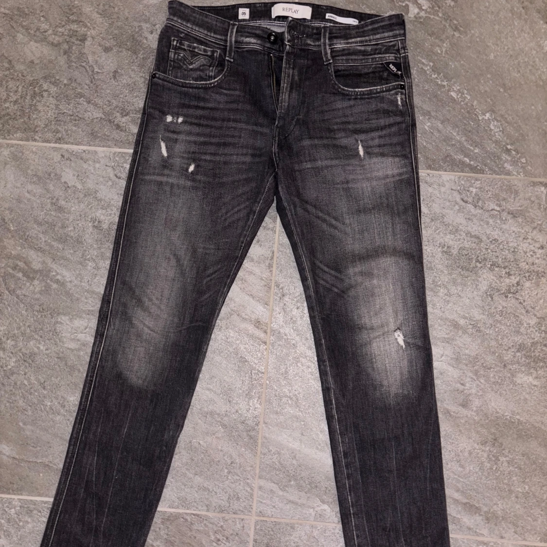 Grå jeans från Replay