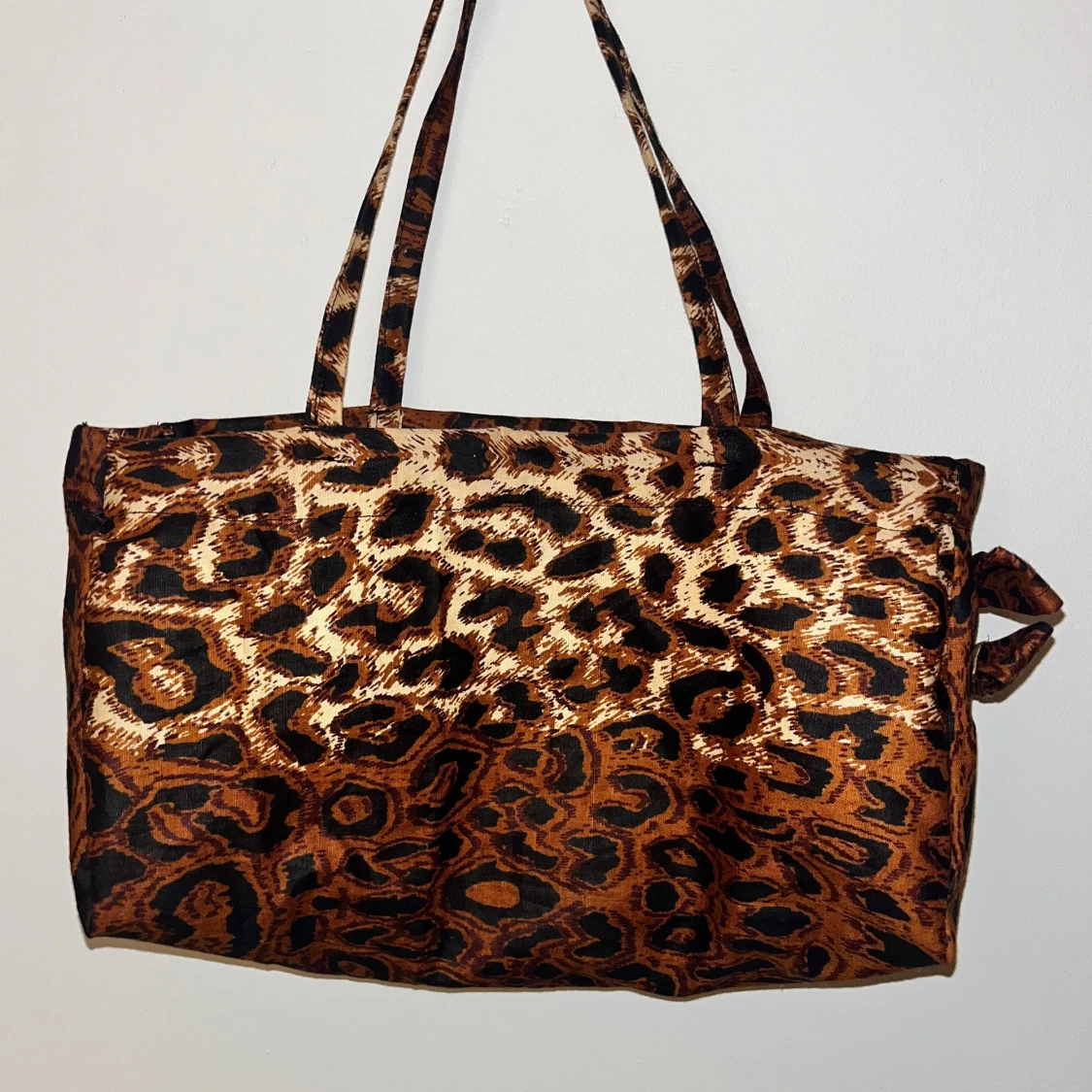 Leopardmönster väska - 92