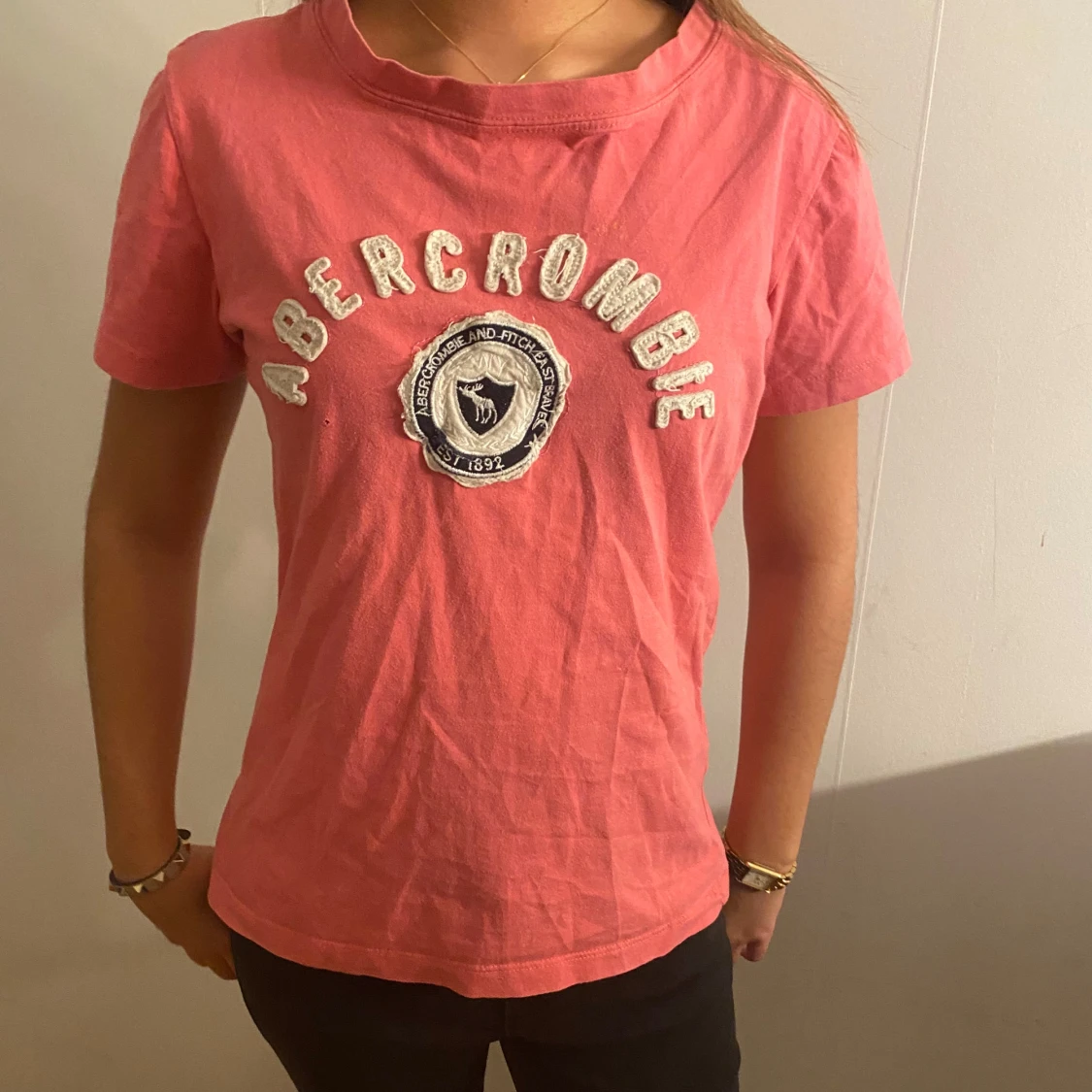 rosa abercrombie & fitch tröja