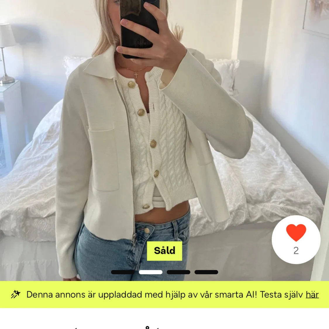 Åhléns kofta/jacka  - 90