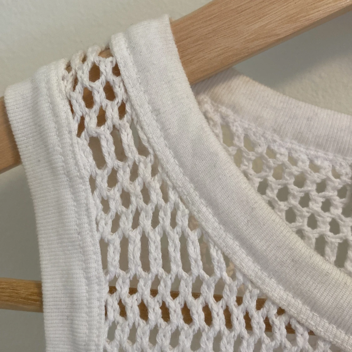 Vit nätlinne från Pull&Bear - 92