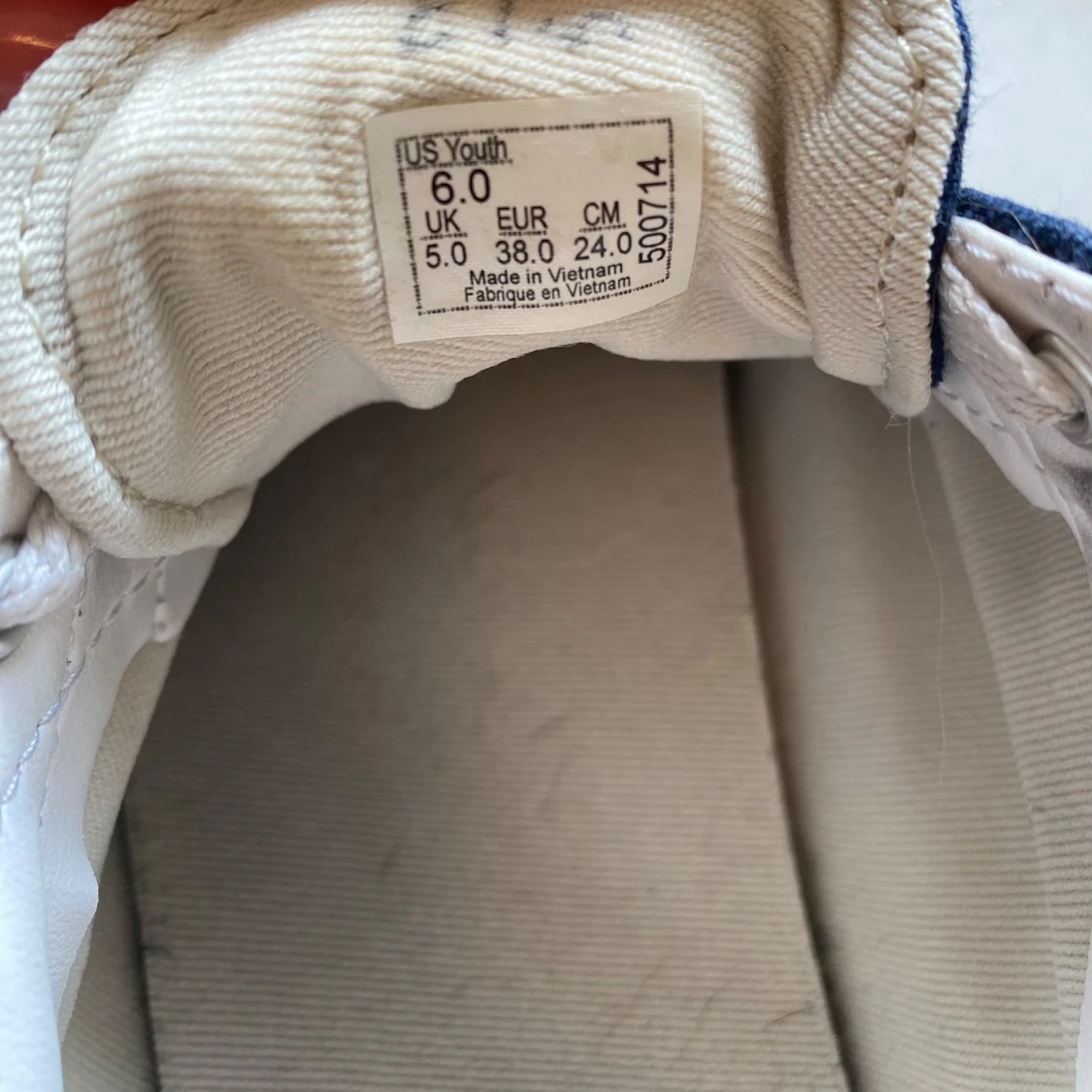 Mörkblå låga vans - 2