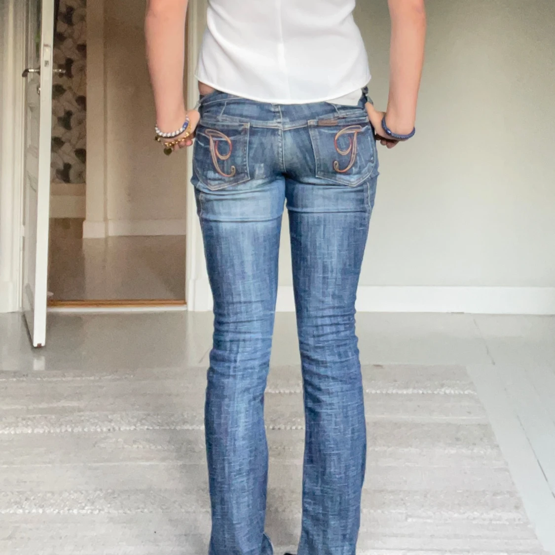 Lågmidjade jeans - 92