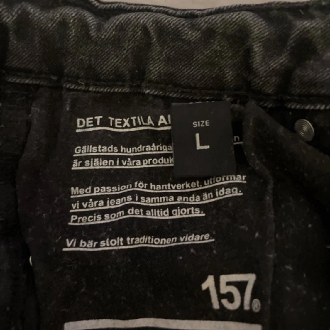 Lågmidjade jeans jorts  - 91