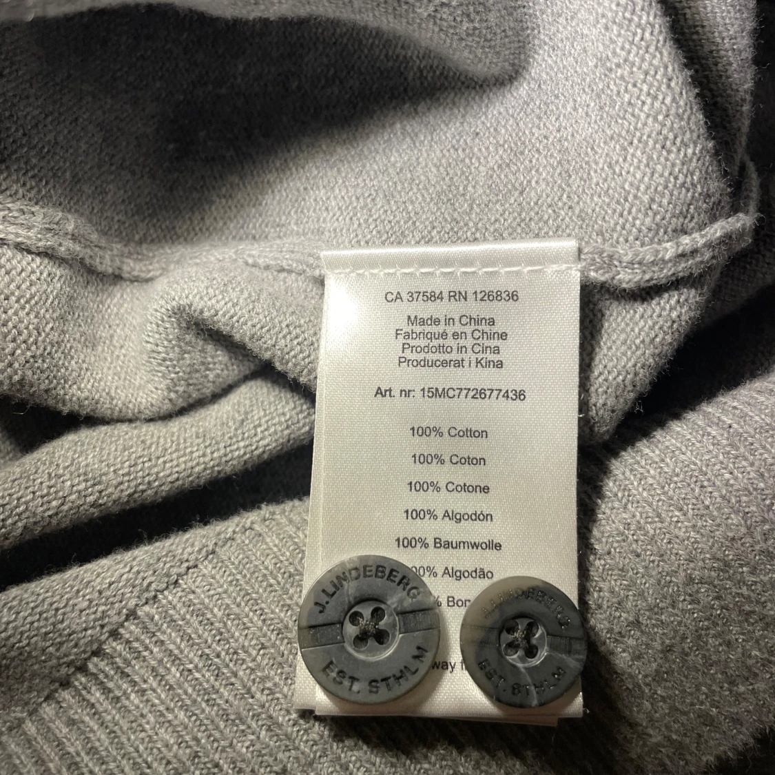 Grå kofta från J.Lindeberg - 93