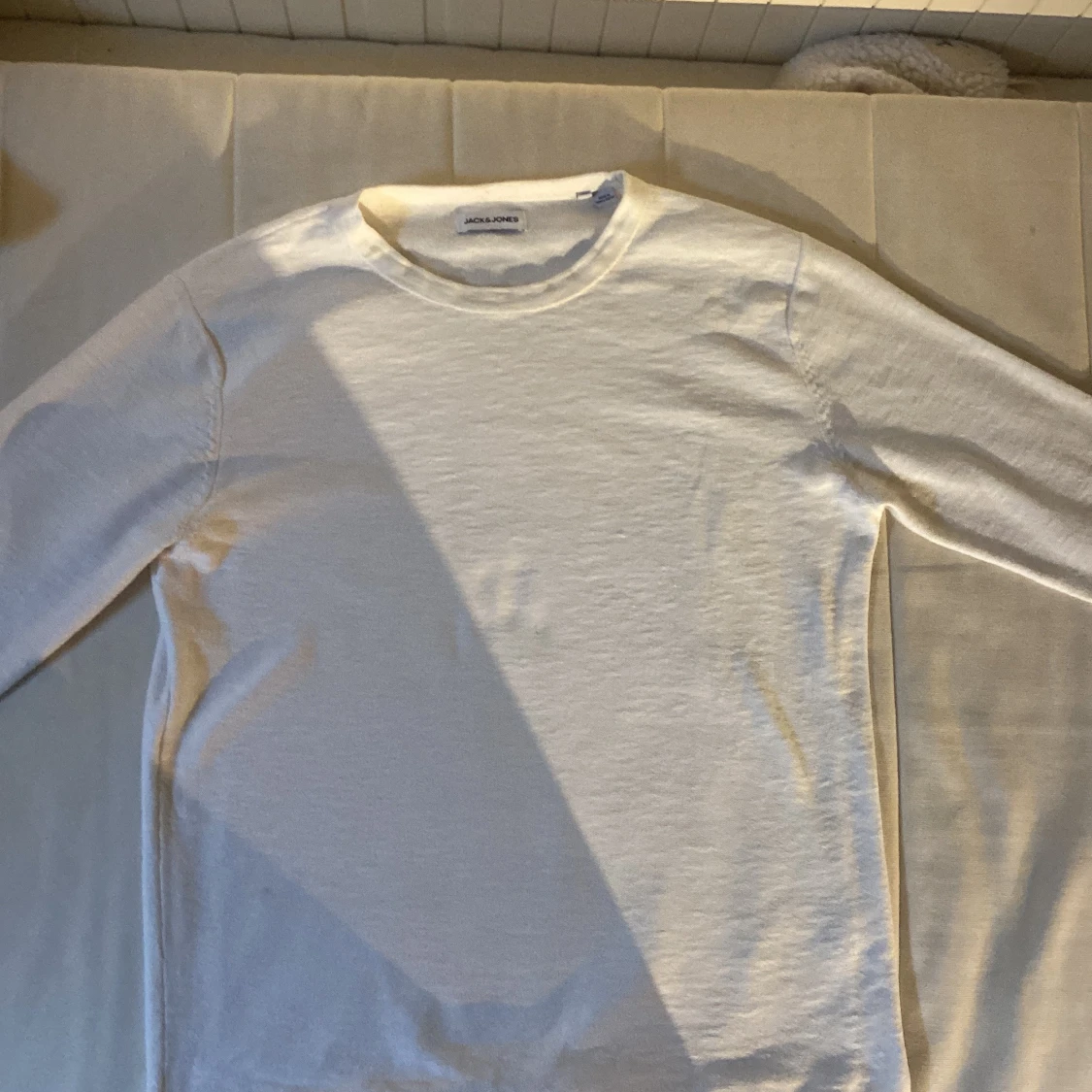 Vit långärmad tröja från Jack & Jones - 45