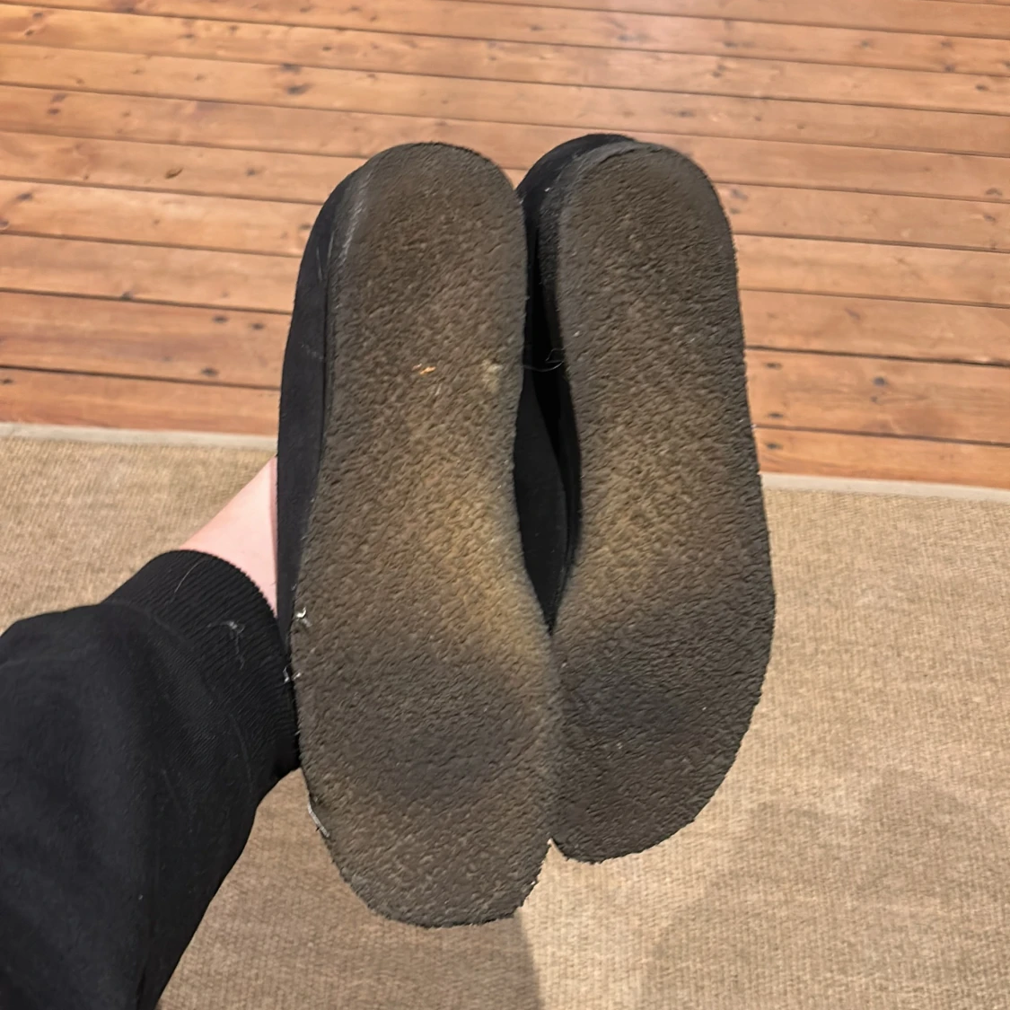 Svarta mockaskor från Clarks - 93