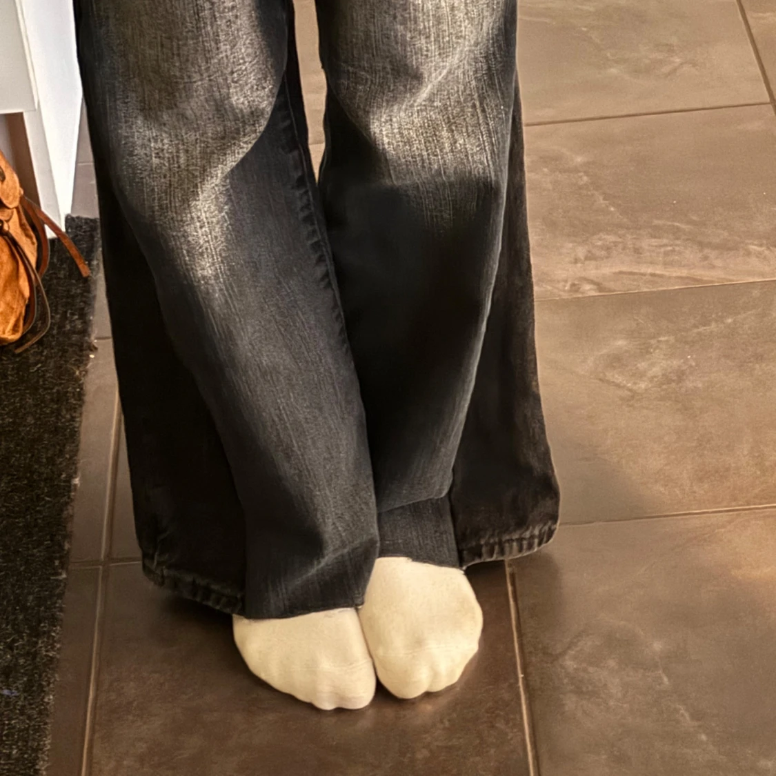 Svarta jeans med bootcut - 91