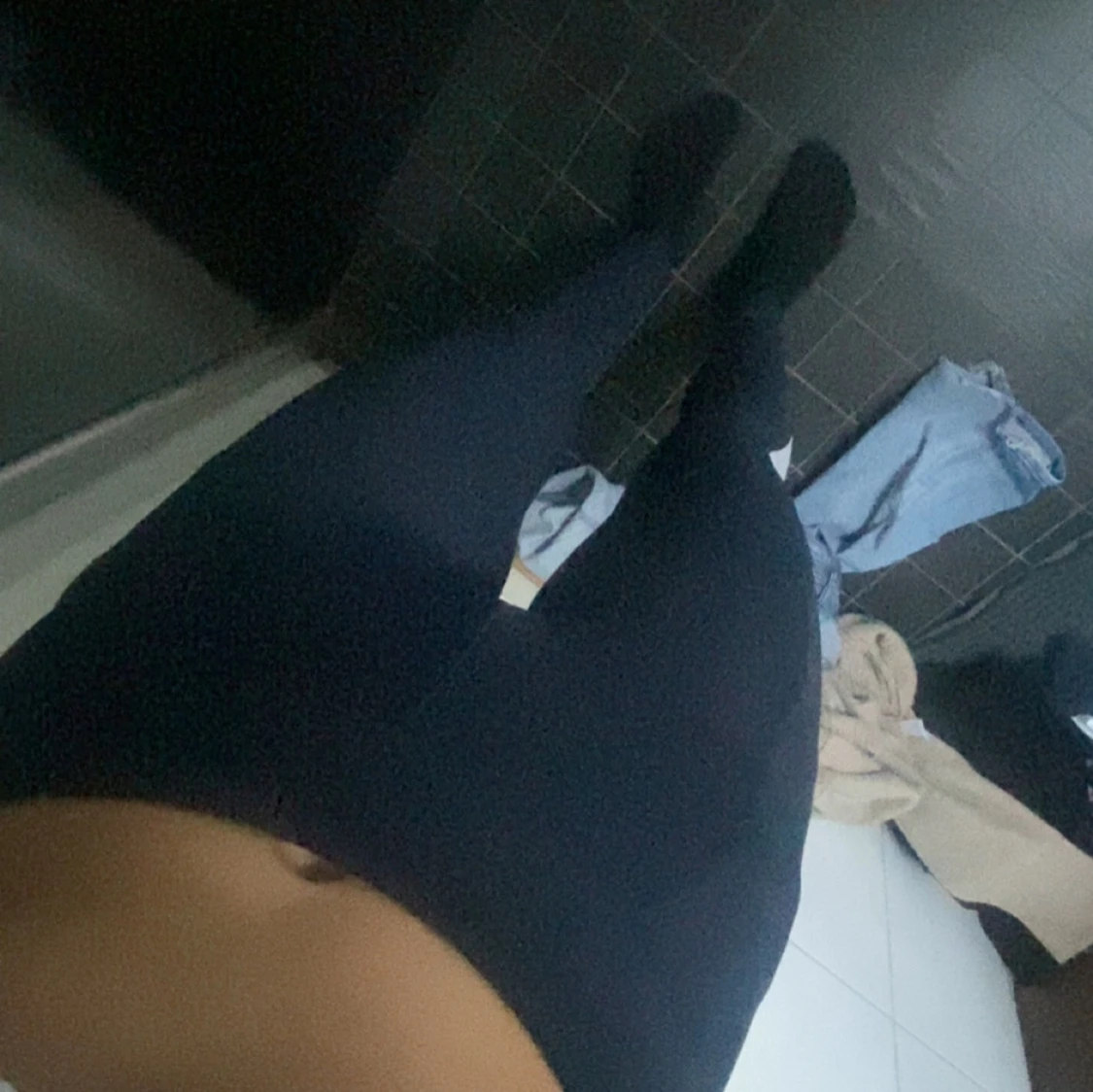 Marinblå  träningtights från J.Lindeberg - 91